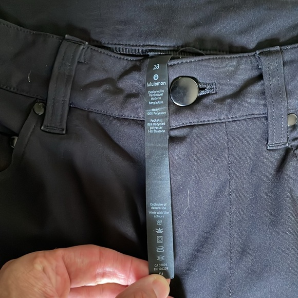 Lululemon ABC Warpstream Skinny Black - Picture 2 of 5